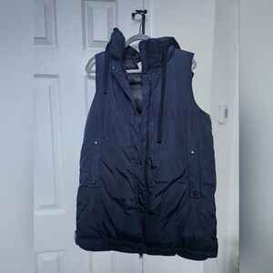 Sam Edelman Navy Puffer Vest